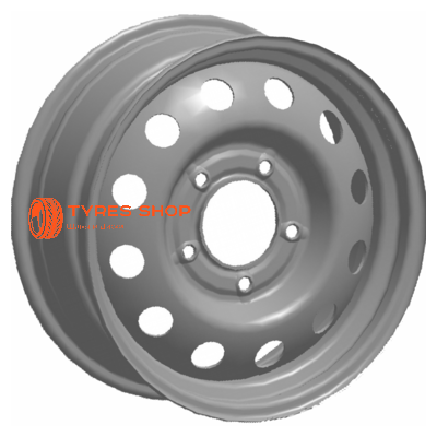ТЗСК 5,5x16/5x139,7 ET52 D98,6 Lada 4x4 Серый (узкая)